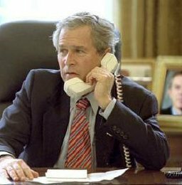 Picture: Calling George Bush
